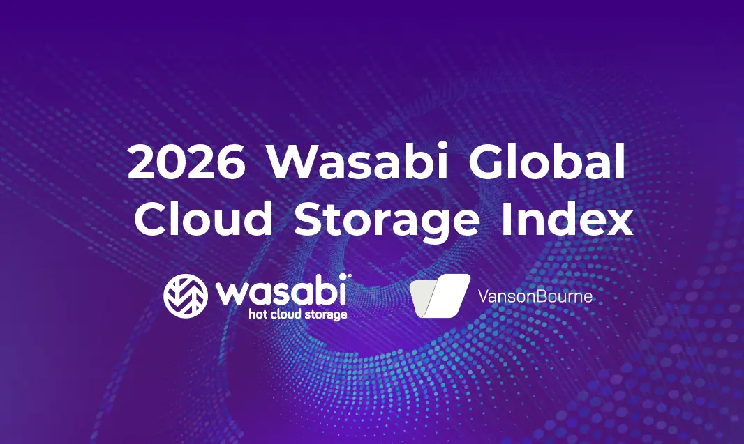 Wasabi Hot Cloud Storage hero