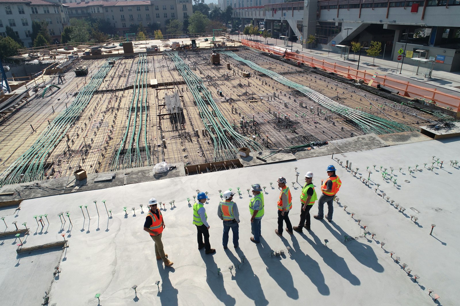 Construcción inmobiliaria y maquinaria urbana